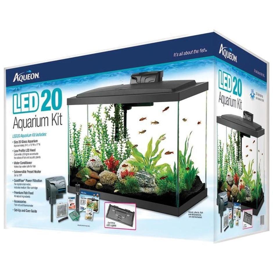 AQUEON LED AQUARIUM KIT RECTANGLE - Serving NY - NJ