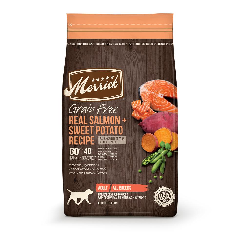 Freeze Dried Merrick Salmon And Sweet Potato Dog Food Review