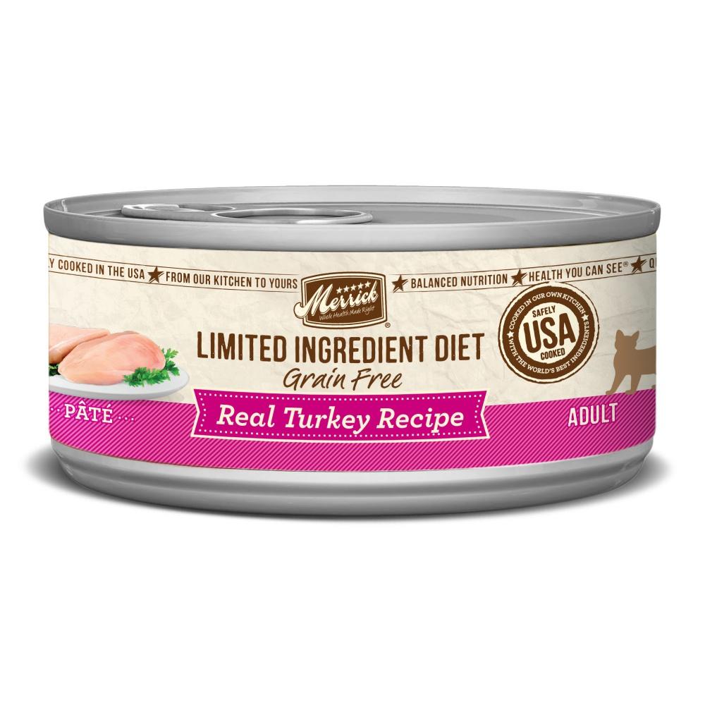 Merrick Limited Ingredient Diet Grain Free Real Turkey Pate Canned Cat Food  - Serving NY - NJ - Pet Goods Store Pickup
