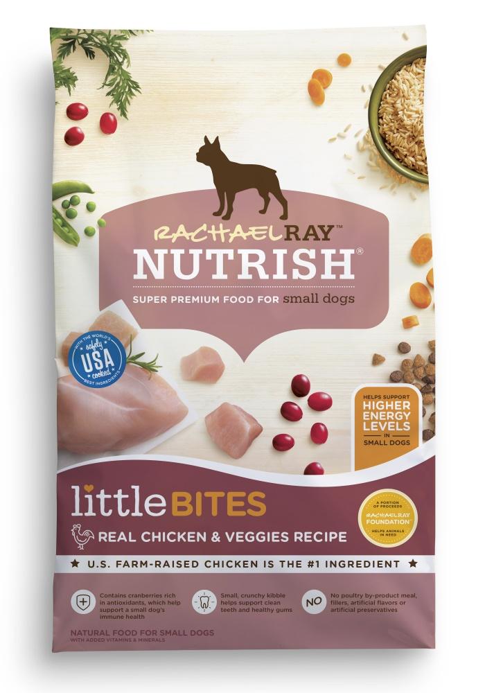 rachael ray dog food chicken Rachael Ray Nutrish Little Bites Small Breed Chicken & Veggies Recipe Dry Dog  Food - Serving NY - NJ