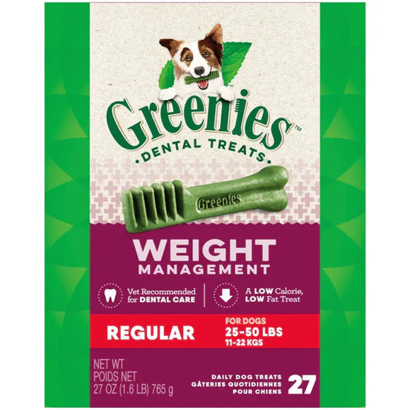GREENIES Weight Management Regular Dental Dog Treats