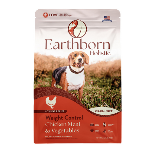 Earthborn Holistic Weight Control Chicken Meal & Vegetables Grain Free Dry Dog Food