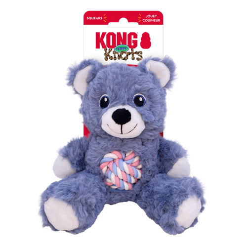 Kong Knots Teddy Assorted Dog Toy