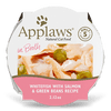 Applaws Natural Wet Cat Food Whitefish with Salmon & Green Beans in Broth Pot