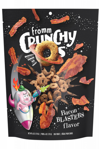 Fromm Crunchy Os Bacon Blasters Flavor Dog Treats