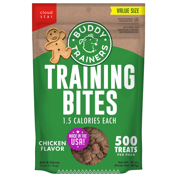 Buddy Biscuits Trainers Training Bites Soft & Chewy Chicken Dog Treats