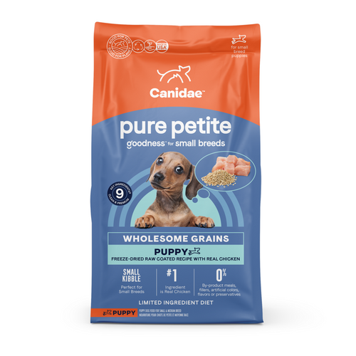 Canidae Pure Petite Premium Recipe Puppy with Chicken and Wholesome Grains Dry Dog Food