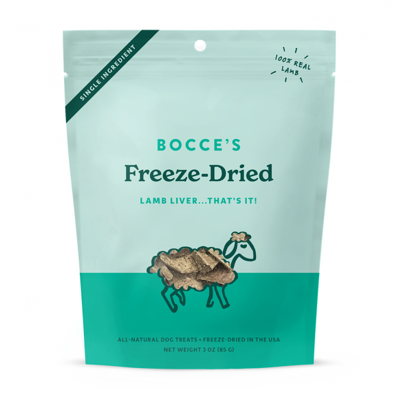 Bocce's Bakery Lamb Liver Freeze-Dried Treats