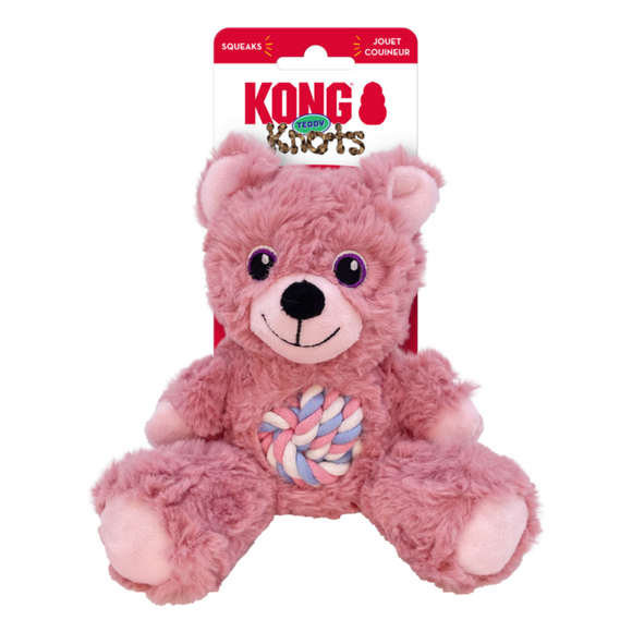 Kong Knots Teddy Assorted Dog Toy