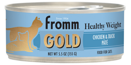 Fromm Gold Healthy Weight Chicken & Duck Pate Canned Cat Food