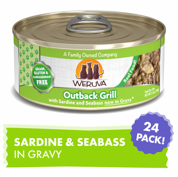 Weruva Outback Grill With Trevally and Barramundi Canned Cat Food