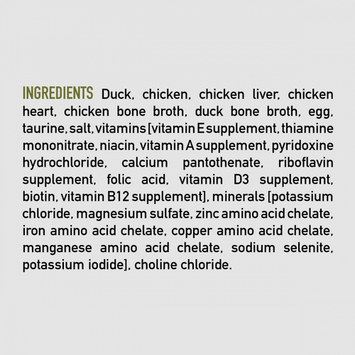 ORIJEN Duck & Chicken Entree in Bone Broth