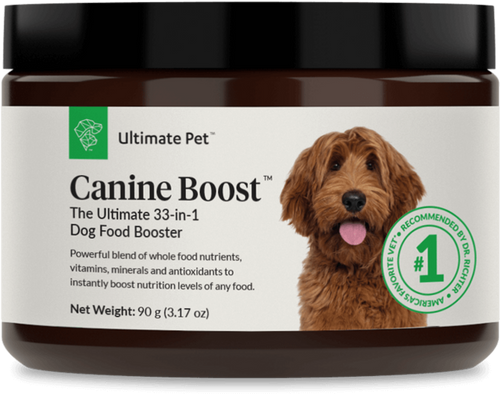 Ultimate Pet Nutrition Canine Boost 33-in-1 Nutritional Supplement Topper for Dogs