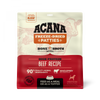 ACANA Freeze Dried Dog Food & Topper, Grain Free, High Protein,  Fresh & Raw Animal Ingredients, Ranch Raised Beef Recipe, Patties