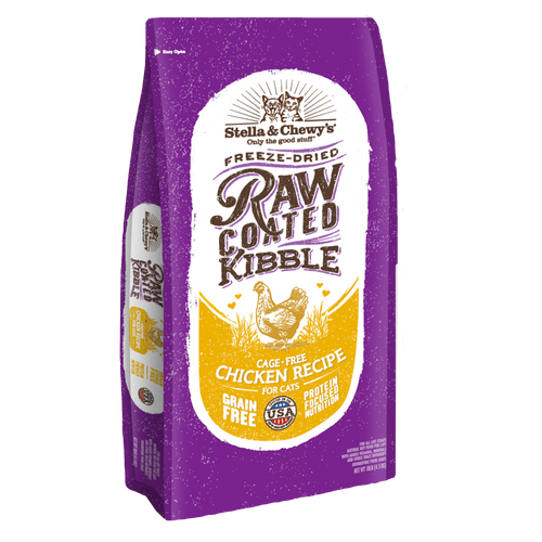 Stella & Chewy's Raw Coated Kibble Cage Free Chicken Recipe Dry Cat Food