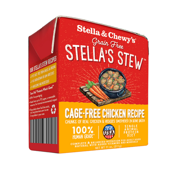 Stella & Chewy's Stella's Stew Cage Free Chicken Recipe Food Topper for Dogs