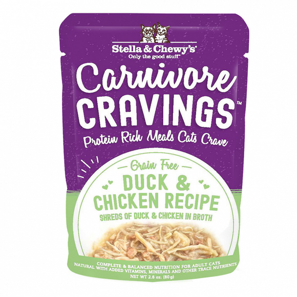 Stella & Chewy's Carnivore Cravings Duck & Chicken Recipe Wet Cat Food