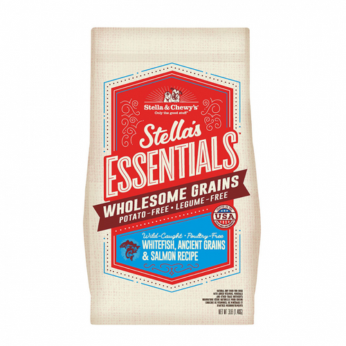 Stella & Chewy's Stella's Essentials Kibble Wild Caught Whitefish & Salmon Recipe Dry Dog Food