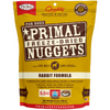 Primal Freeze Dried Nuggets Grain Free Rabbit Formula Dog Food