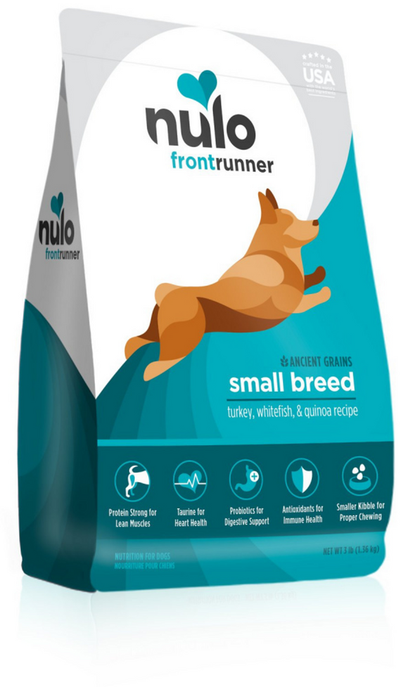 Nulo Frontrunner Turkey, Whitefish & Quinoa Dry Dog Food