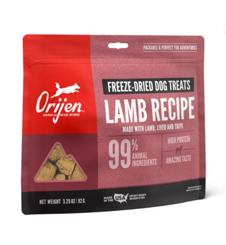 ORIJEN Freeze Dried Grass Fed Lamb Dog Treats