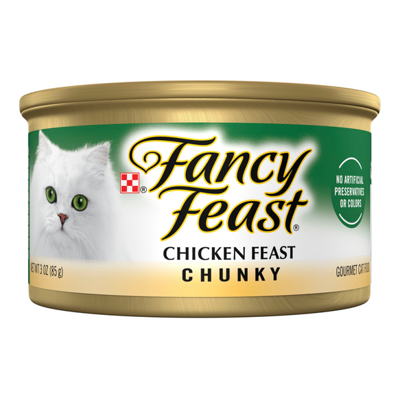 Fancy Feast Chunky Chicken Canned Cat Food