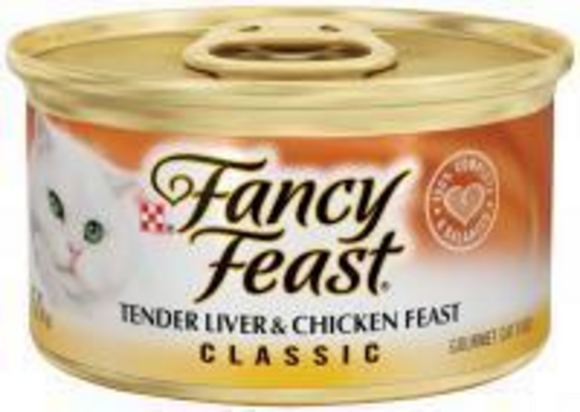 Fancy Feast Liver and Chicken Canned Cat Food