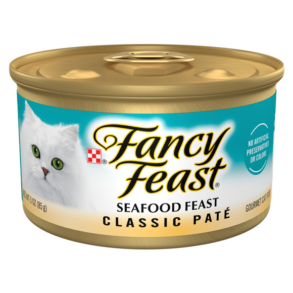 Fancy Feast Gourmet Seafood Canned Cat Food