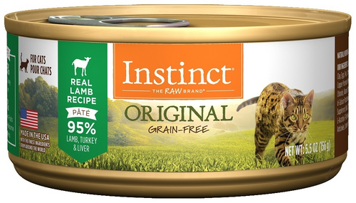 Instinct Grain-Free Lamb Formula Canned Cat Food