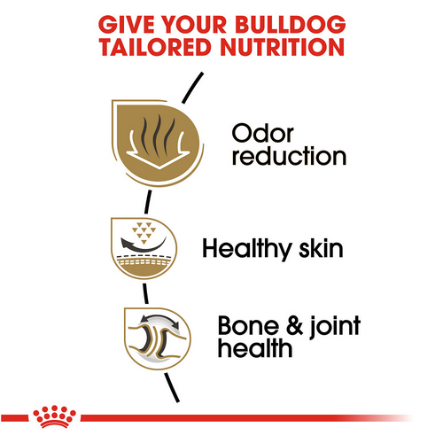 Royal Canin Breed Health Nutrition Bulldog Adult Dry Dog Food