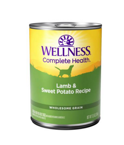 Wellness Complete Health Natural Lamb and Sweet Potato Recipe Wet Canned Dog Food