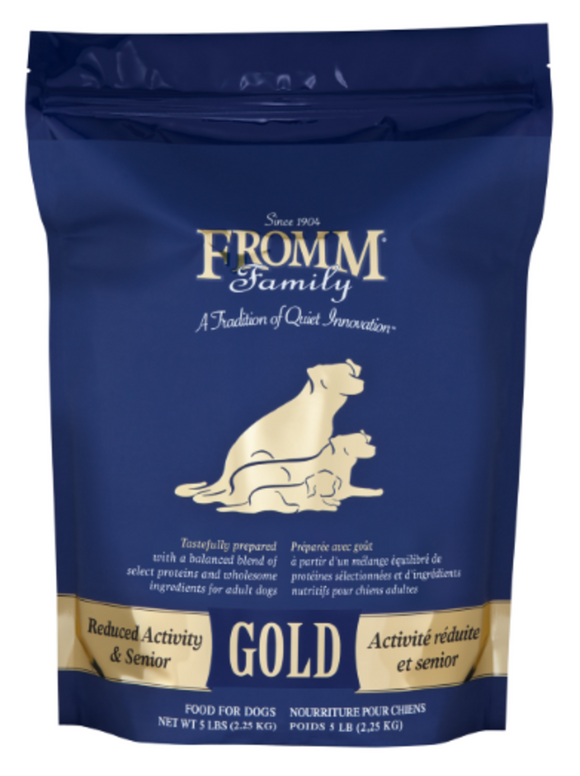 Fromm Gold Reduced Activity & Senior Formula Dry Dog Food