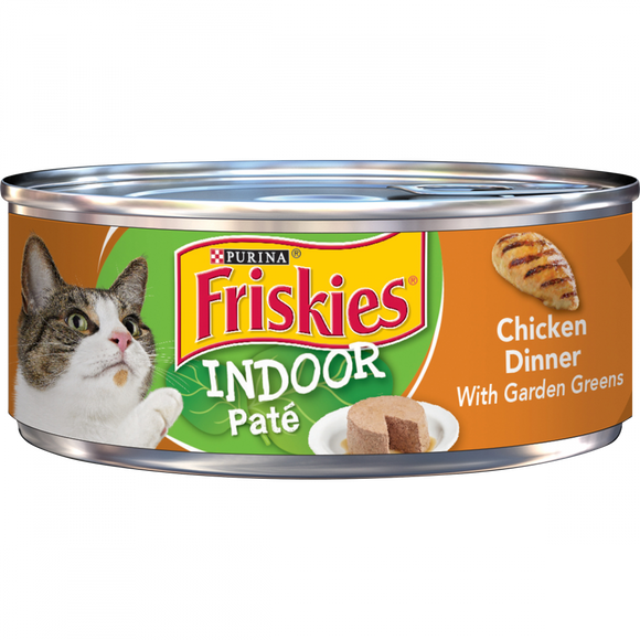 Friskies Selects Indoor Classic Chicken Entree Canned Cat Food