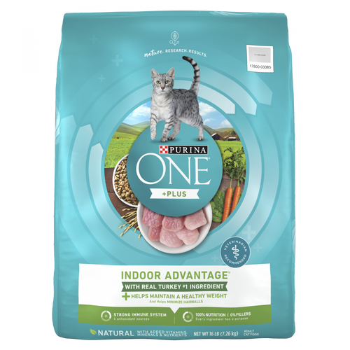 Purina ONE Indoor Advantage Hairball & Healthy Weight Formula Dry Cat Food