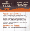 Wellness CORE Grain Free Natural Turkey, Chicken and Turkey Liver Recipe Wet Canned Dog Food