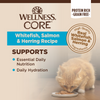 Wellness CORE Grain Free Natural Whitefish, Salmon & Herring Smooth Pate Canned Cat Food