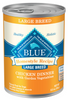 Blue Buffalo Homestyle Recipe Large Breed Adult Chicken Dinner with Garden Vegetables Canned Dog Food