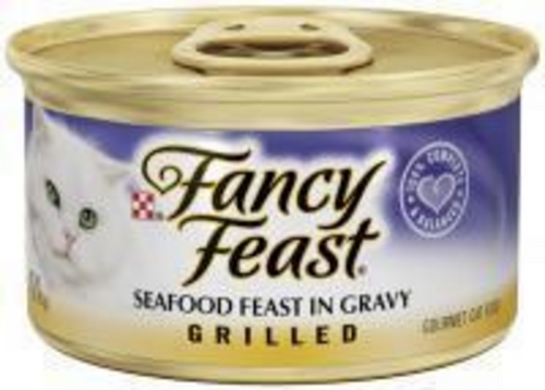 Fancy Feast Grilled Seafood Feast in Gravy Cat Food Canned