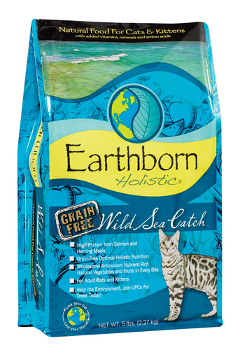 Earthborn Holistic Wild Sea Catch Grain Free Natural Cat Food