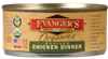 Evangers Organic Braised Chicken Canned Cat Food