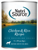 NutriSource Adult Chicken & Rice Canned Dog Food