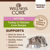 Wellness CORE Grain Free Natural Kitten Health Turkey and Chicken Smooth Pate Canned Cat Food