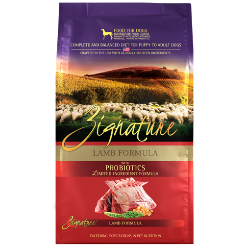 Zignature Limited Ingredient Lamb Formula Dry Dog Food