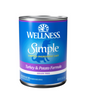 Wellness Simple Natural Limited Ingredient Diet Turkey and Potato Recipe Wet Canned Dog Food