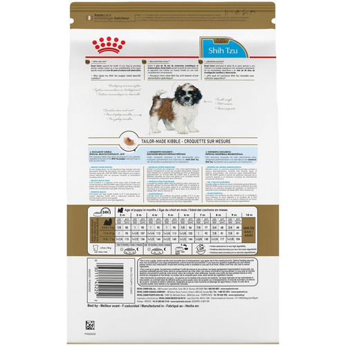 Royal Canin Breed Health Nutrition Shih Tzu Puppy Dry Dog Food