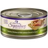 Wellness Signature Selects Grain Free Natural White Meat Chicken and Wild Salmon Entree in Sauce Wet Canned Cat Food