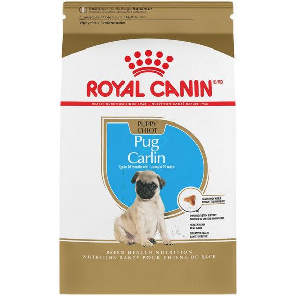 Royal Canin Breed Health Nutrition Pug Puppy Dry Dog Food