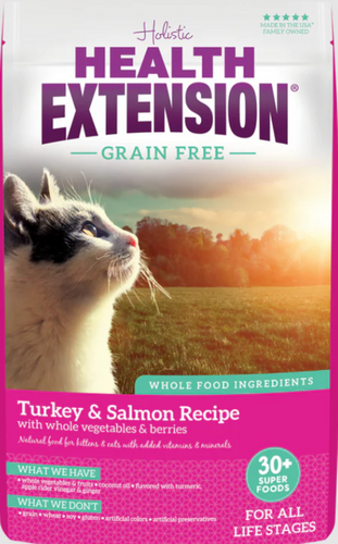 Health Extension Grain Free Salmon and Turkey Dry Cat Food