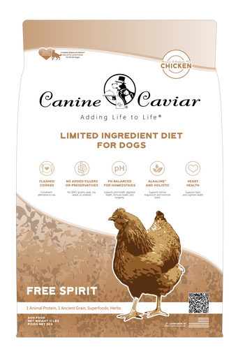 Canine Caviar Free Spirit Holistic Alkaline Entree Dry Dog Food