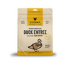 Vital Essentials Freeze Dried Grain Free Duck Mini Patties Entree for Dogs Food